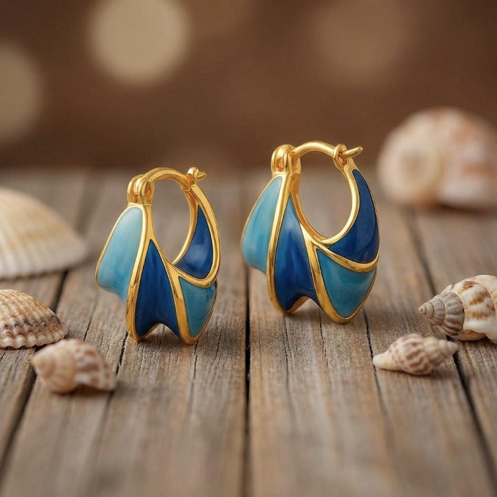 Delaya | Morning Enameled Waves