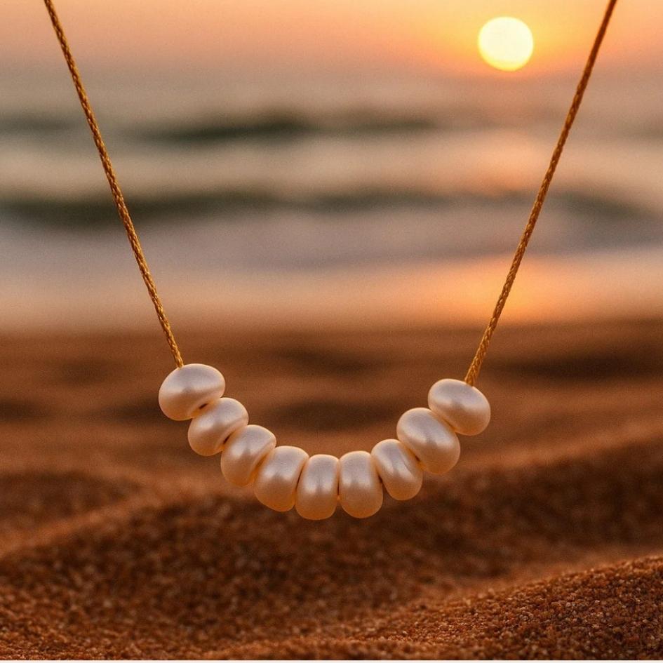 Salima | Luminous Pearl Necklace